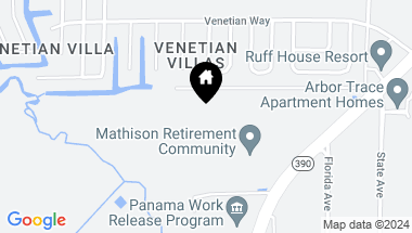 Map of 909 W 39th Street, Panama City FL, 32405