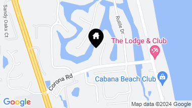Map of 552 GRANADA Terrace, Ponte Vedra Beach FL, 32082