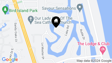 Map of 10 LAKE Terrace, Ponte Vedra Beach FL, 32082