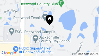 Map of 8076 HOLLYRIDGE Road, Jacksonville FL, 32256
