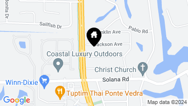 Map of 59 JEFFERSON Avenue, Ponte Vedra Beach FL, 32082