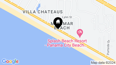 Map of 17817 Front Beach Road, Panama City Beach FL, 32413