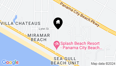 Map of 219 Sands Street, Panama City Beach FL, 32413