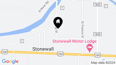 Map of 236 Loring ST, Stonewall TX, 78671