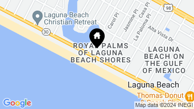 Map of 19908 Front Beach Road, Panama City Beach FL, 32413