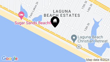 Map of 20404 Front Beach Road, Panama City FL, 32413