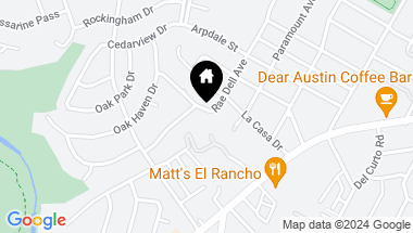 Map of 2605 Rae Dell Ave, Austin TX, 78704