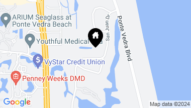 Map of 72 SAN JUAN Drive, Ponte Vedra Beach FL, 32082