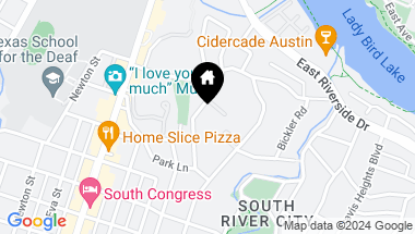 Map of 1225 Hillside Ave # 6, Austin TX, 78704