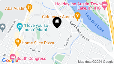 Map of 1202 Newning Ave # 103, Austin TX, 78704
