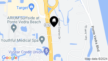 Map of 75 FAIRWAY WOOD Way, Ponte Vedra Beach FL, 32082