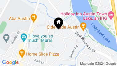 Map of 1106 Newning Ave, Austin TX, 78704