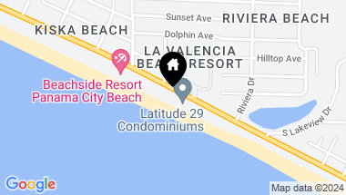 Map of 21715 Front Beach Road, Panama City Beach FL, 32413