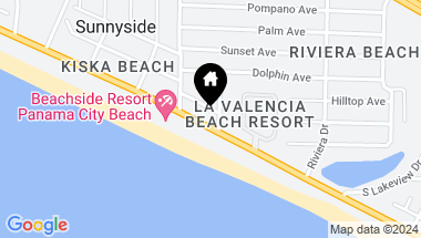 Map of 21800 Front Beach Road Road, Panama City Beach FL, 32413