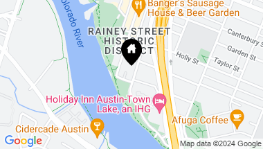Map of 44 East Ave # 2405, Austin TX, 78701