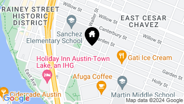Map of 1213 Taylor ST, Austin TX, 78702