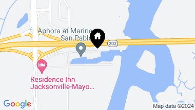 Map of 14402 MARINA SAN PABLO Place, 203, JACKSONVILLE FL, 32224