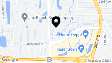 Map of 3731 GRASSEY Key, Jacksonville Beach FL, 32250