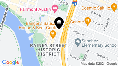 Map of 84 East Ave # 1801, Austin TX, 78701