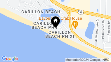 Map of 386 Beachside Drive, Carillon Beach FL, 32413