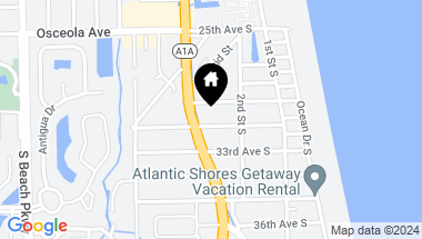 Map of 241 32ND Avenue S, Jacksonville Beach FL, 32250