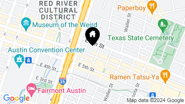 Map of 906 E 6th ST, Austin TX, 78702