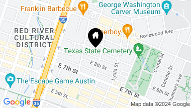 Map of 1011 E 9th ST, Austin TX, 78702