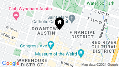 Map of 805 Congress Ave, Austin TX, 78701