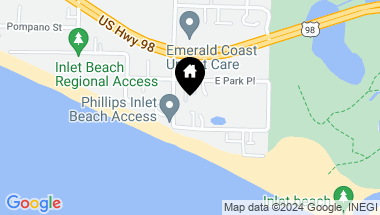 Map of 8 Jan Court, Inlet Beach FL, 32461