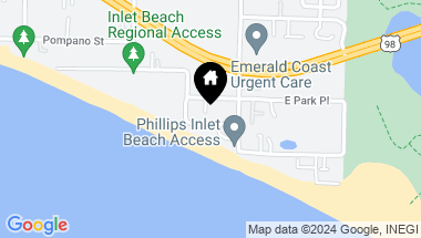 Map of 64 Emerald Cove Lane S, Inlet Beach FL, 32461