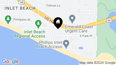 Map of 27 Grand Inlet Court, Inlet Beach FL, 32461