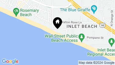 Map of 224 Winston Lane, Inlet Beach FL, 32461
