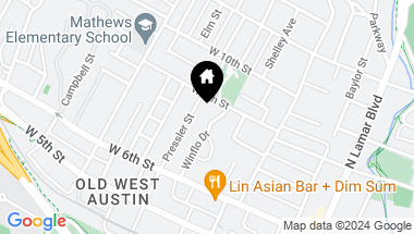 Map of 806 Winflo DR # 5, Austin TX, 78703