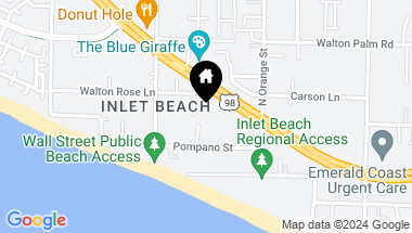 Map of 45 Eagles Landing, Inlet Beach FL, 32461