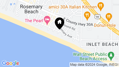 Map of 365 E Water Street, Rosemary Beach FL, 32461