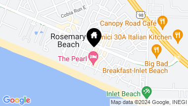 Map of 16 S Barrett Square, 5, Rosemary Beach FL, 32461