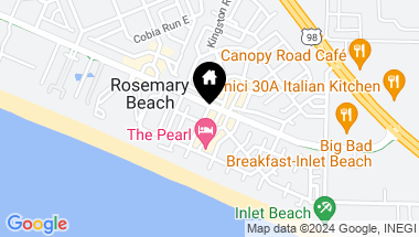 Map of 16 S Barrett Square, 3, Rosemary Beach FL, 32461