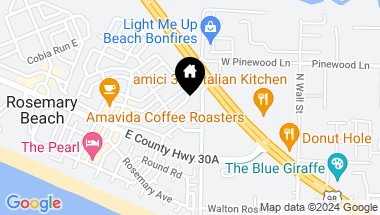 Map of 179 Kingston Road, Rosemary Beach FL, 32461