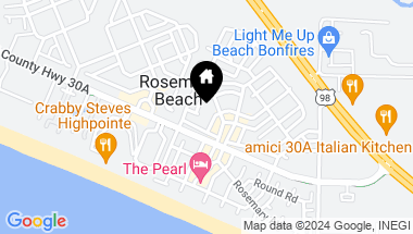 Map of 35 Wiggle Lane, Rosemary Beach FL, 32461