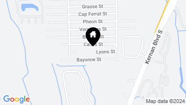 Map of 0 LYONS Street, JACKSONVILLE FL, 32224