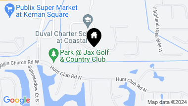 Map of 3646 CHATSFIELD Court, Jacksonville FL, 32224