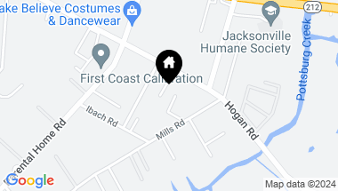 Map of 1938 BIGGERS Road, Jacksonville FL, 32216
