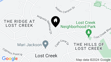 Map of 6203 Lost Creek CIR, Austin TX, 78746