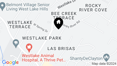 Map of 310 Reveille RD, West Lake Hills TX, 78746