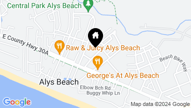 Map of Della 202 Admiralty Row, 202, Alys Beach FL, 32461