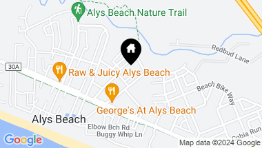 Map of 37 Sugar Loaf Alley, Alys Beach FL, 32461