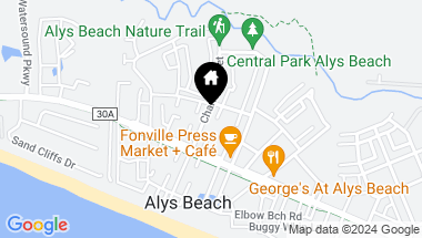 Map of 86 N Charles Street, Alys Beach FL, 32461