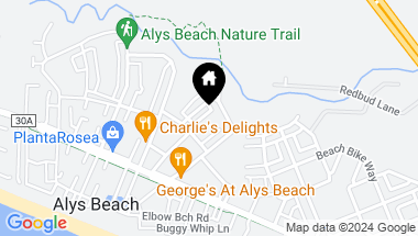 Map of 60 Spice Berry Alley, Inlet Beach FL, 32461