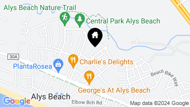 Map of 45 Caliza Lane, Alys Beach FL, 32461