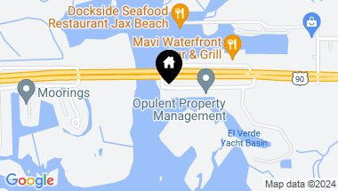 Map of 2610 BEACH Boulevard, JACKSONVILLE BEACH FL, 32250